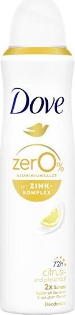 Dove 0% ALU Zitrus & Pfirsich 48h Produktbild 