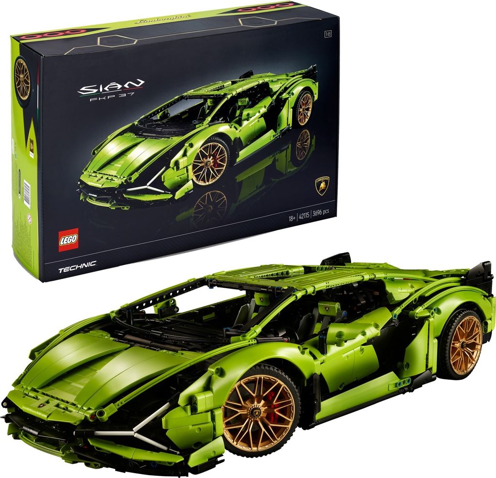 LEGO Technic Lamborghini Sián FKP 37 Rennauto, Produktbild 