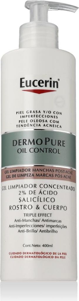 Eucerin DermoPure Gel nettoyant concentré 400ml Image du produit 
