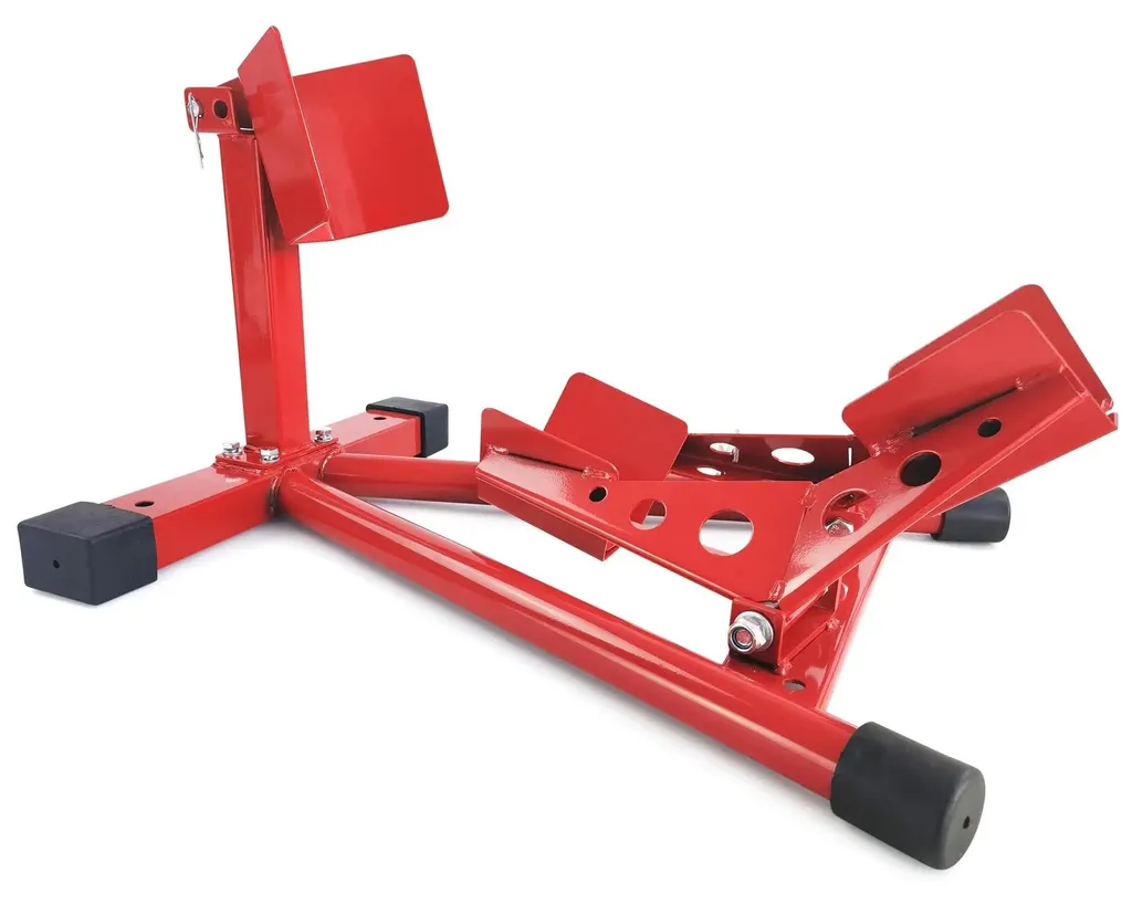 Cale de roue moto 1500 lb réglable pour pneus de 12 à 21 pouces