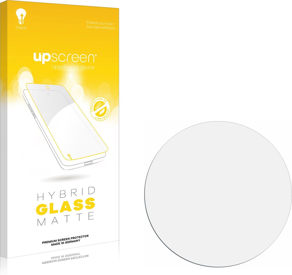 upscreen Entspiegelungs Schutzglas für Dpofirs Bike Computer Schutzfolie Panzer Folie Glas Display Schutz matt