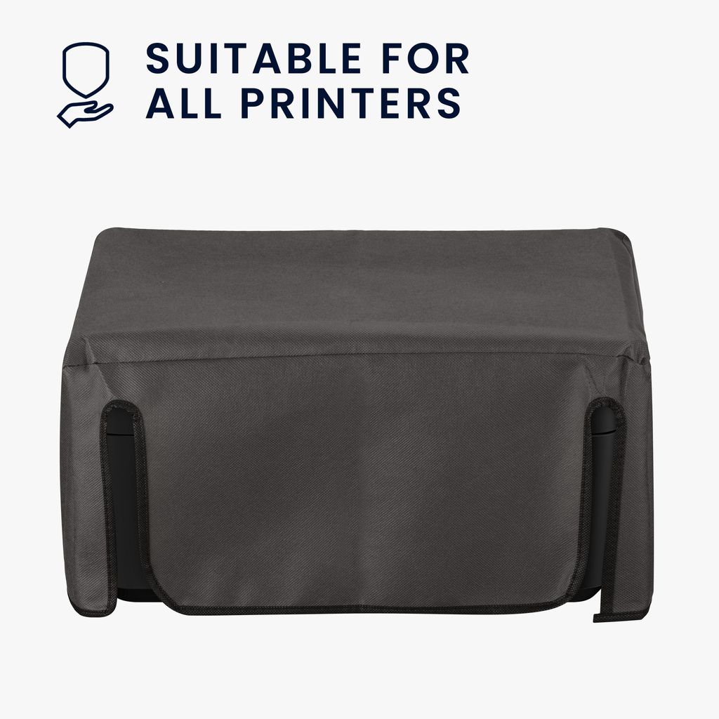 Housse De Protection Antipoussière Sur Mesure Pour Imprimante Canon Pixma MG5150 - Dimensions 15,5x46,5x37,8 Cm - Noir, Fabriqué En Allemagne