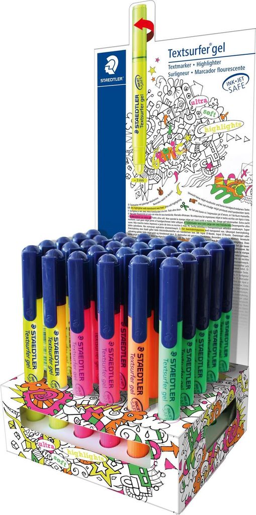 STAEDTLER Textmarker "Textsurfer gel" 30er Display