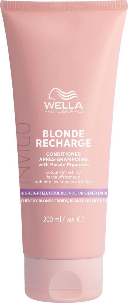 Wella Invigo Blond Recharge Conditioner 200 ml