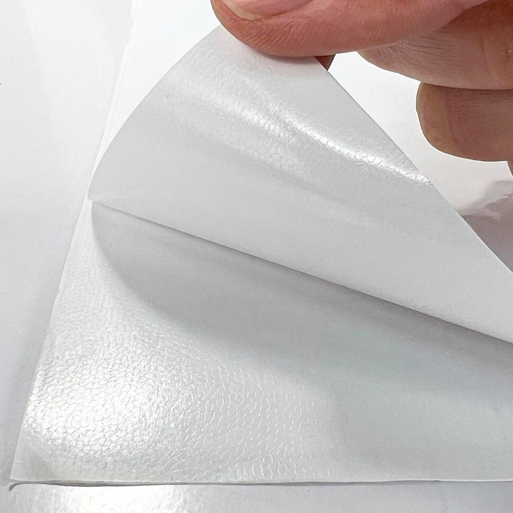 Klebefolie Möbel 5x100 cm – Weiß Glanz