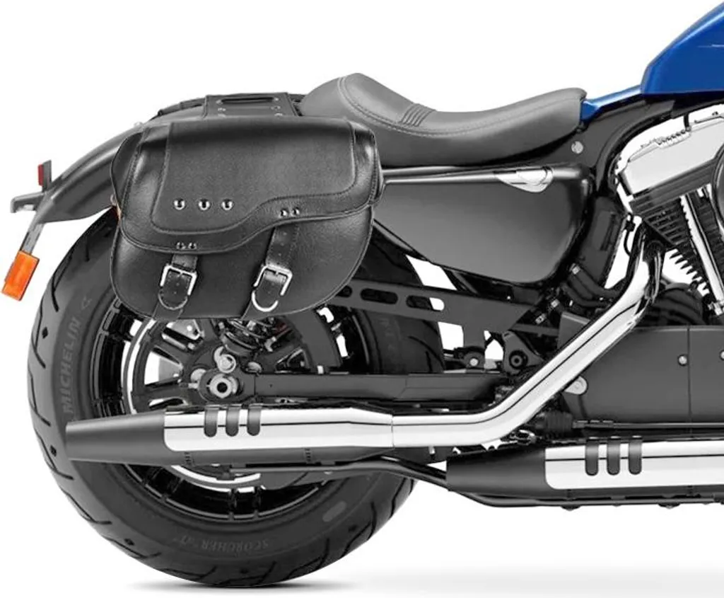Support de Sacoches Latérales et Housse VH4 pour Moto HDV Noir Mat