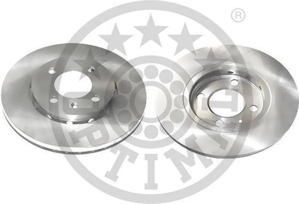 2 disques de frein avant OPTIMAL BS-8034C pour VW Lupo et Polo 6N2