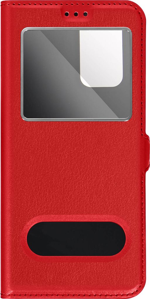 Samsung Galaxy A33 5G Cover Doppelfenster & Standfunktion – Rot