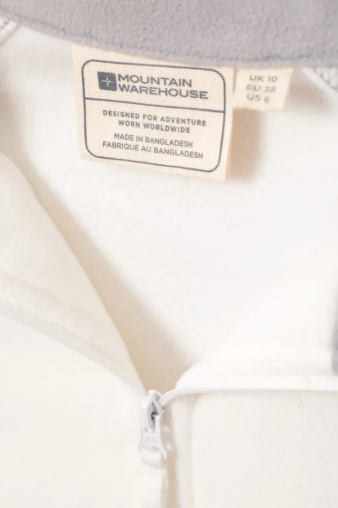 Maglia Pile Donna Mountain Warehouse Montana Beige - Slim Fit 36 IT - 2