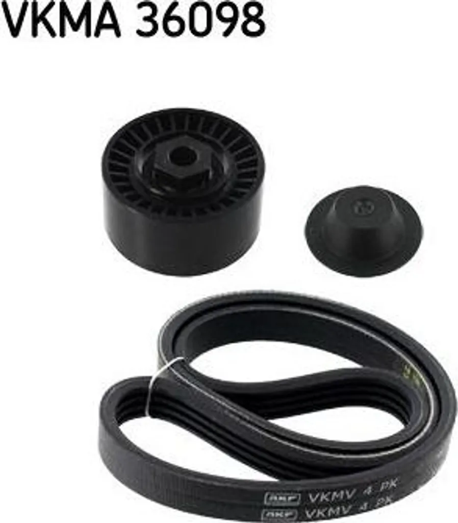 Kit Réparation Courroie Accessoires pour Renault Twingo 1.2 16V SKF