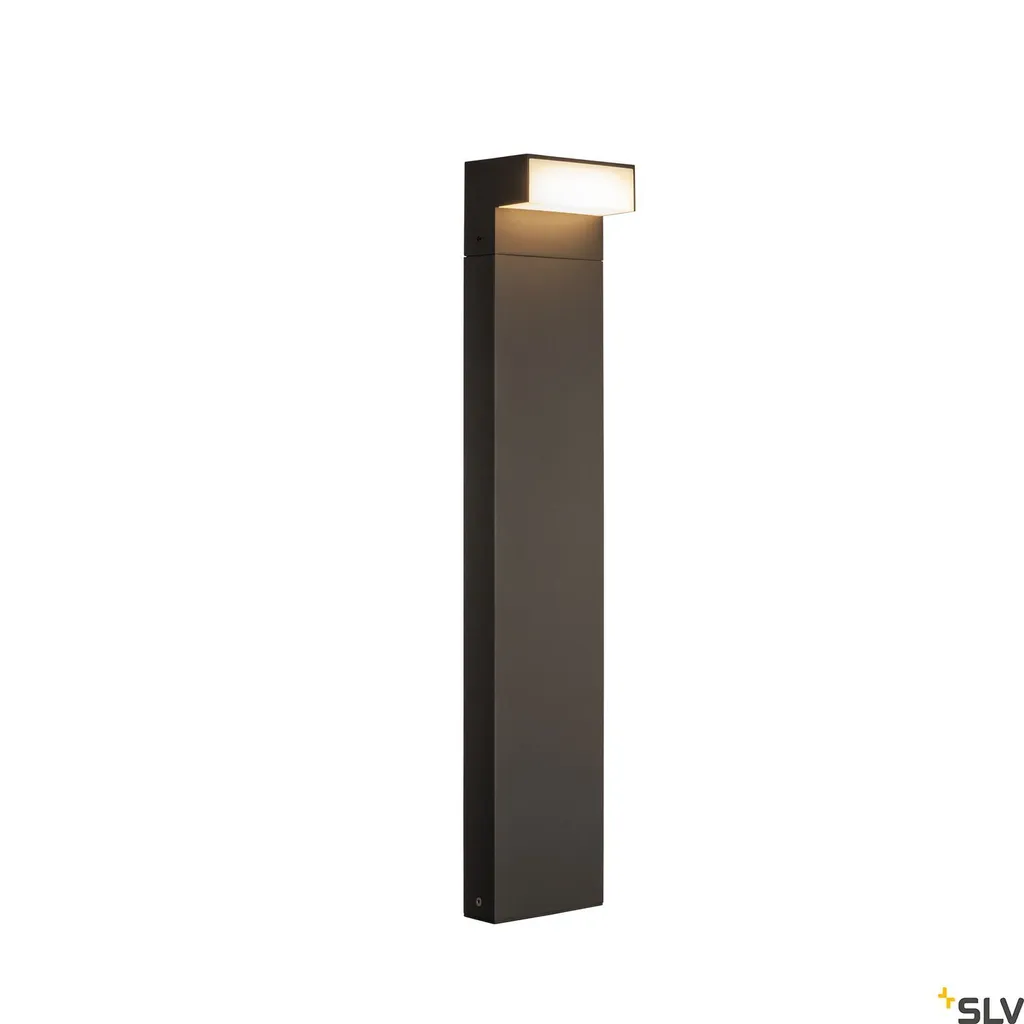 L-LINE OUT 80 FL Pole Anthrazit : Borne LED Extérieure CCT 3000/4000K