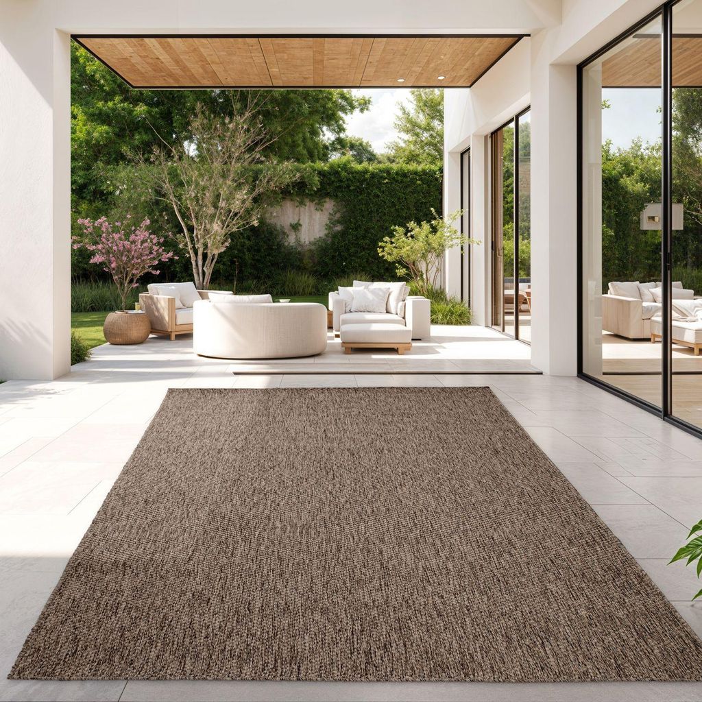 TT Home Teppich Für Outdoor Wetterfest Küchenteppich Balkon Produktbild 