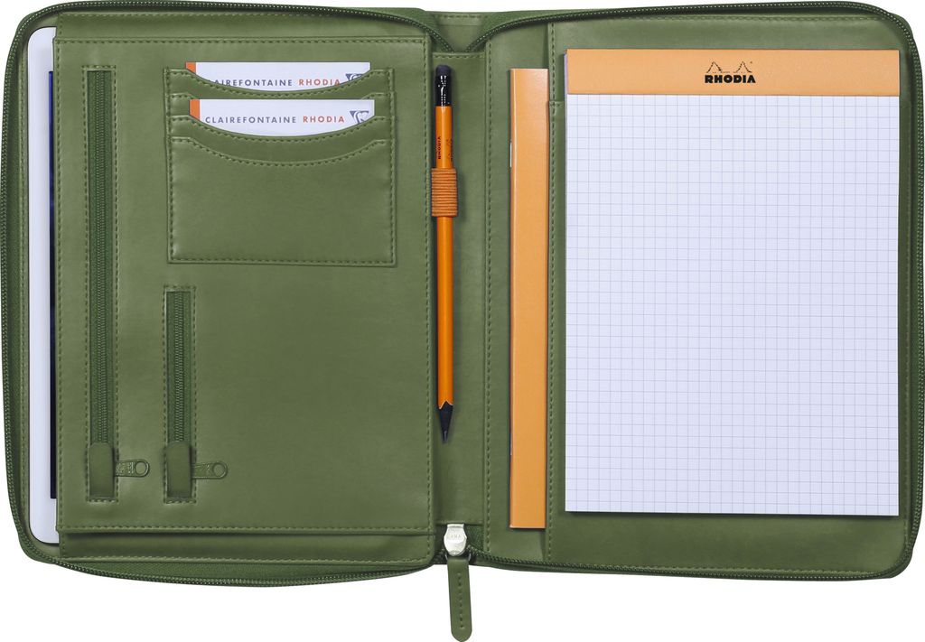 Rhodia Konferenzmappe f. A5 salbei
