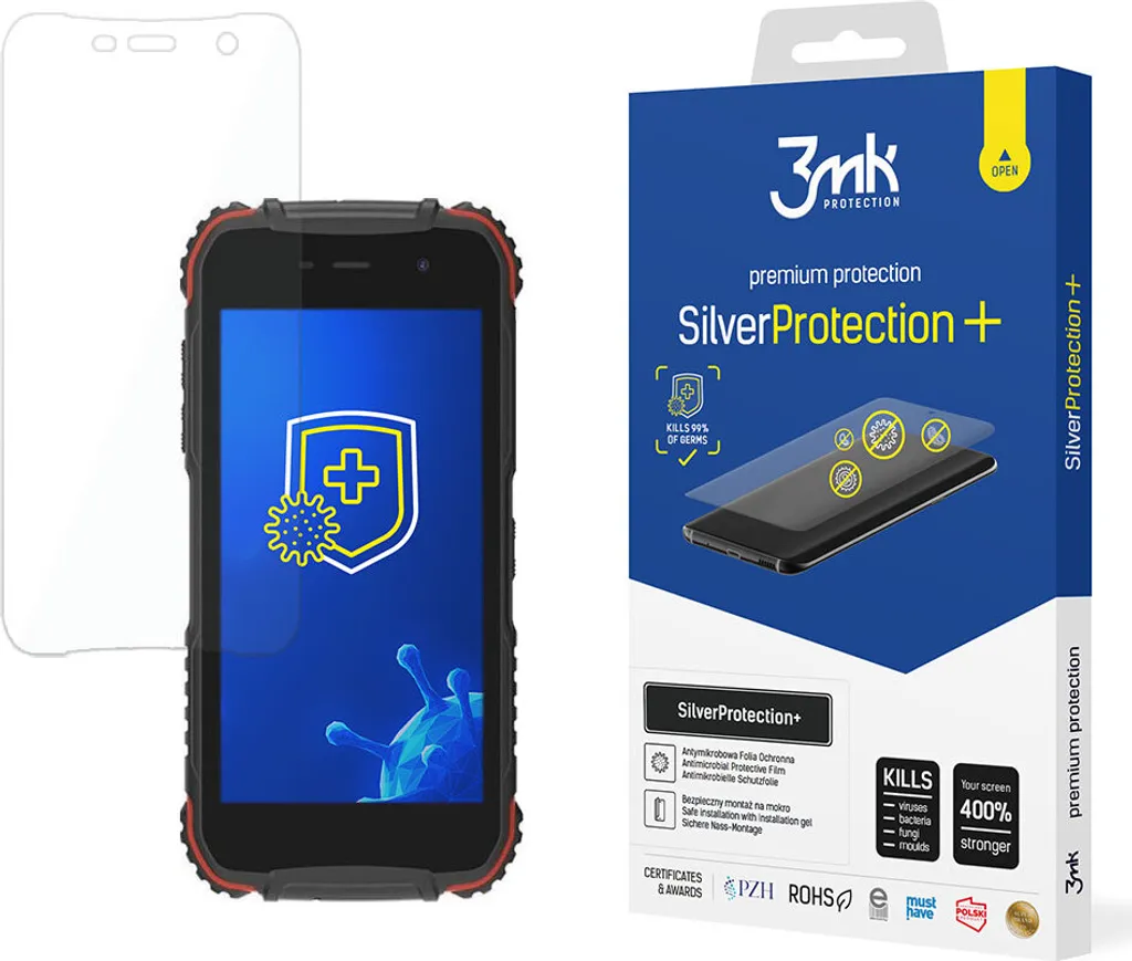 Pellicola 3Mk SilverProtection+ per Doogee S35 | Protezione Display 5"