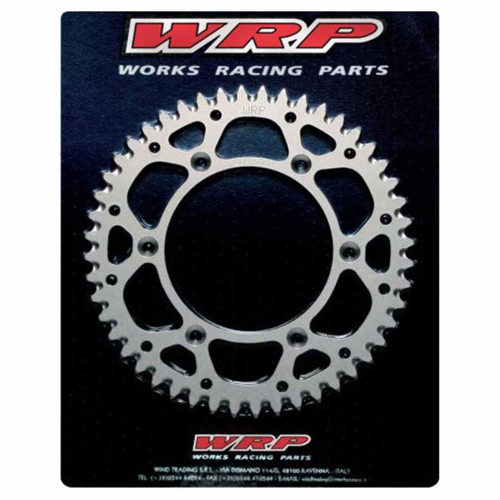 Wrp Rear Sprocket Yamaha 1989-1998 Black 52t