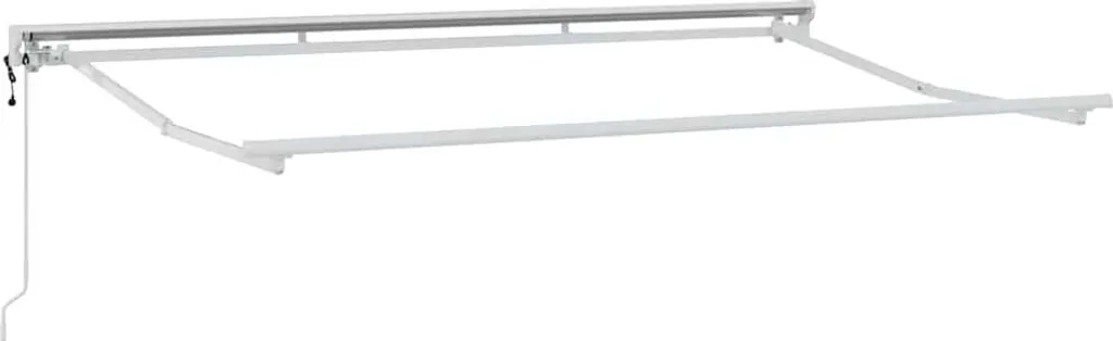 Armature store 3,5x2m acier blanc : remplacez votre vieux châssis