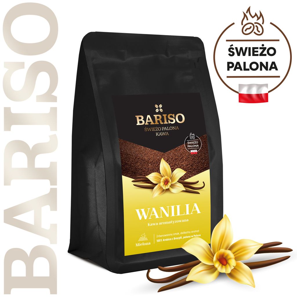 Kawa mielona BARISO WANILIA 200g Zdjęcie produktu 