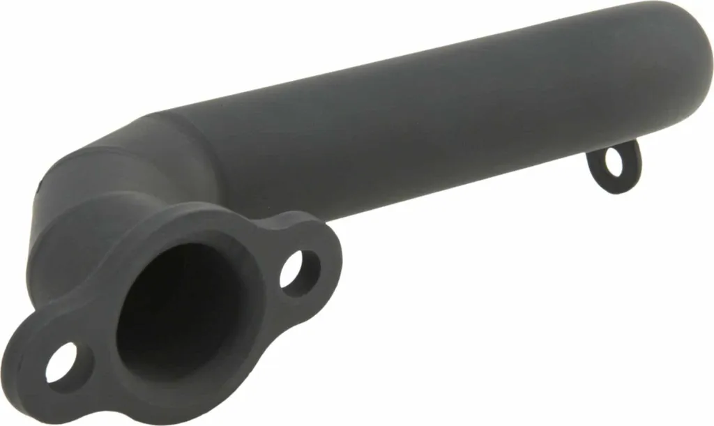 Collecteur d'échappement 52mm SIP Road Banana en acier noir thermique