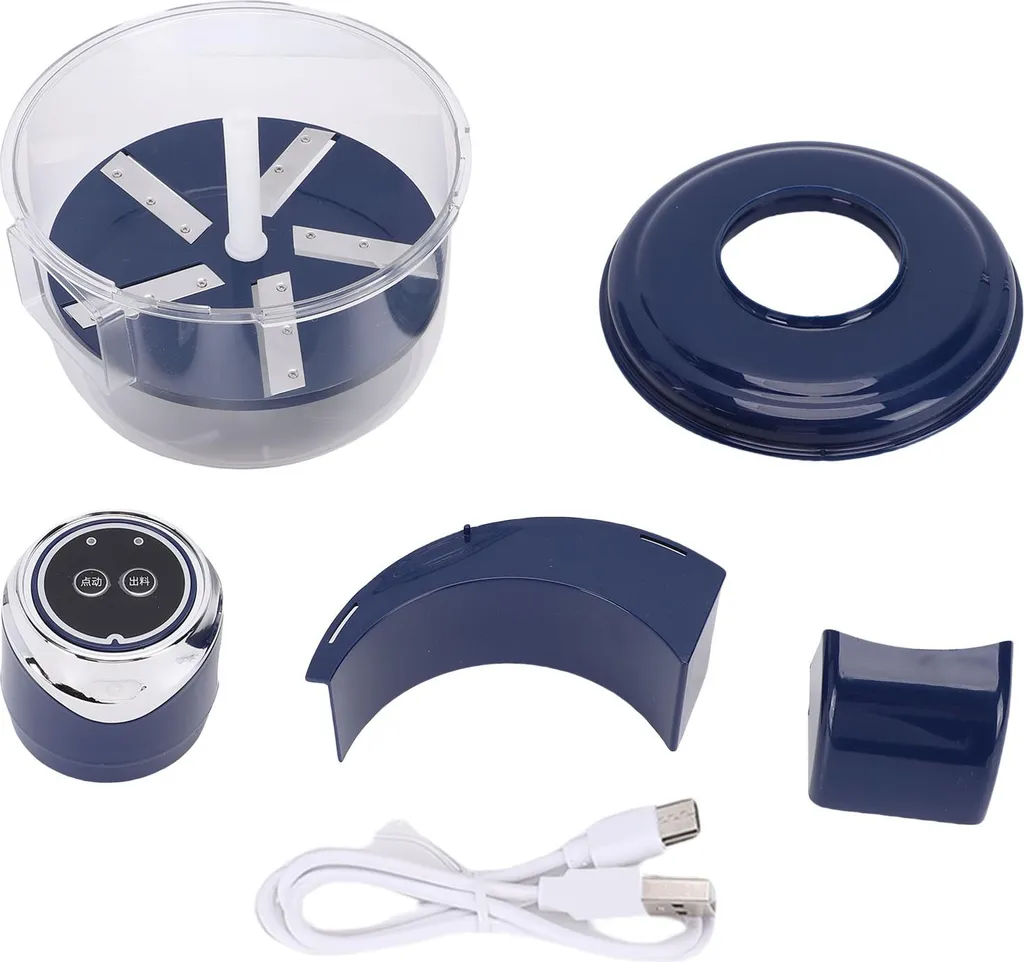 Sbucciatore Elettrico Uva 50W USB | Pelapatate Aglio Automatico
