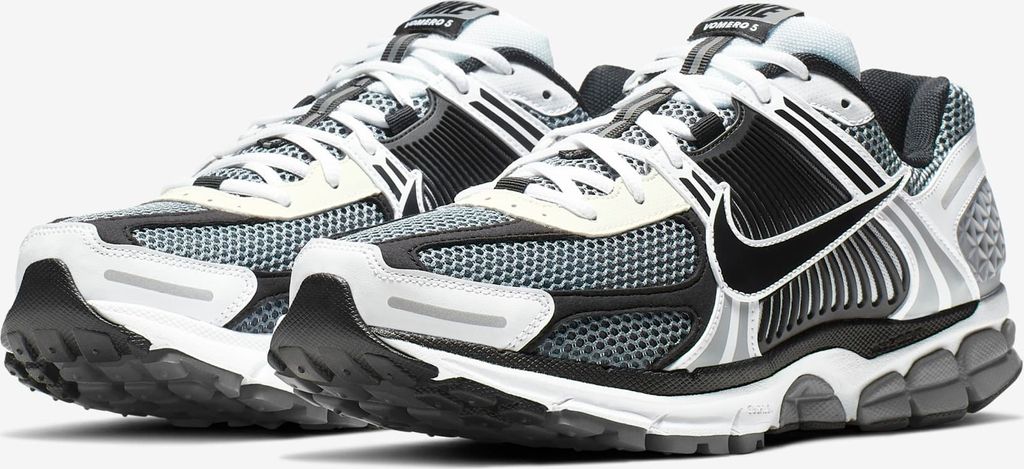 Nike Zoom Vomero 5 "Dark Grey Black White Metallic Silver", Größe: 36