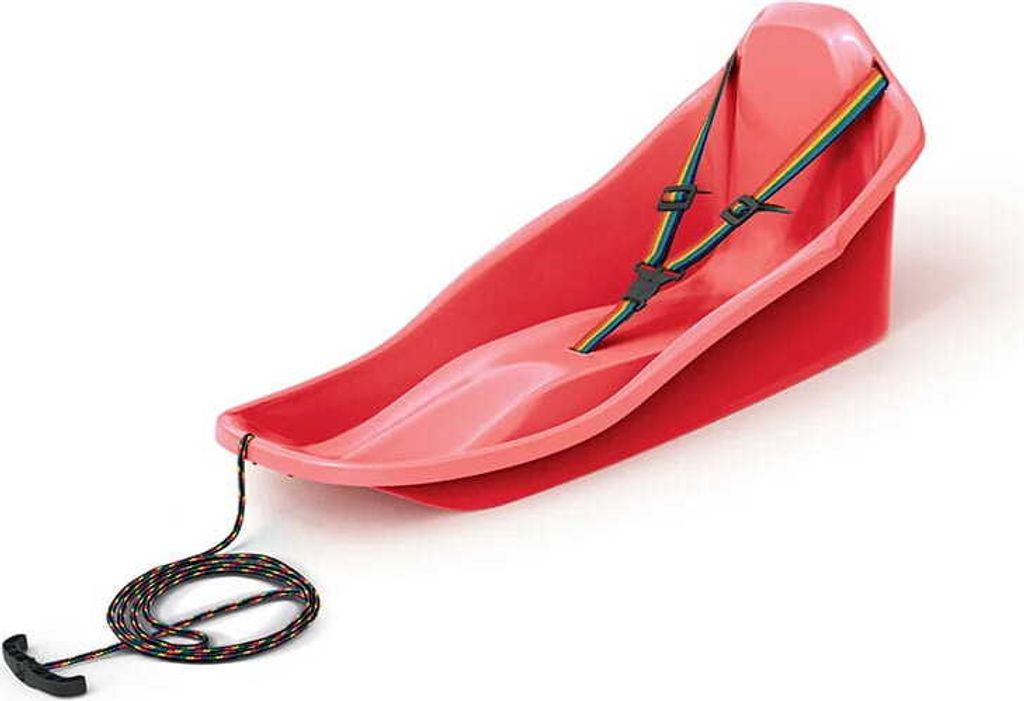 Kunststoff Schlitten MINI TOPO Grün Produktbild 5
