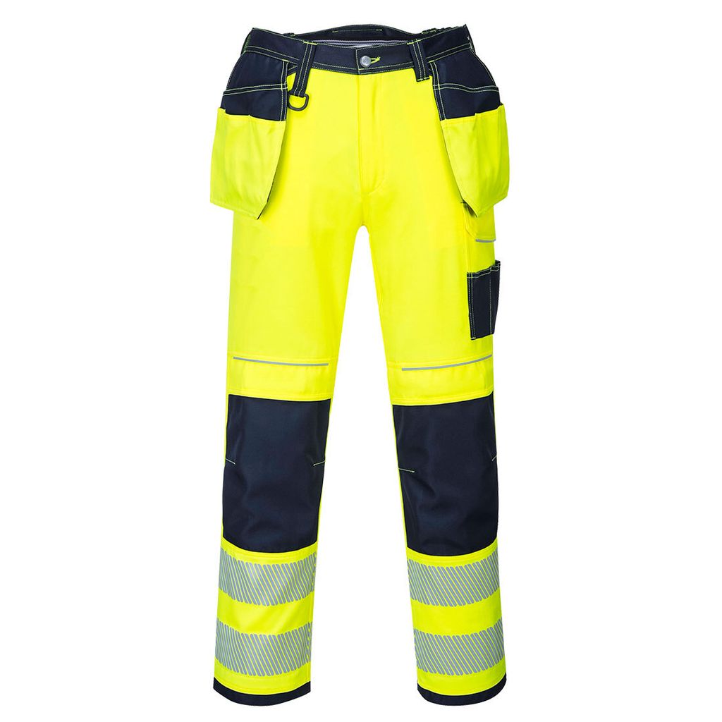 Portwest T501 PW3 Warnschutzhose Yellow/Navy Gr. 33
