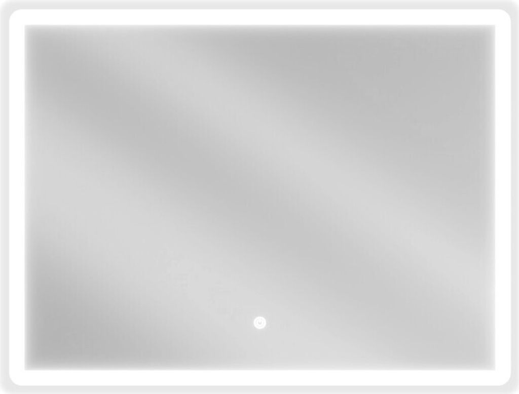 Mexen Navia kúpeľňové zrkadlo s podsvietením 80 x 60 cm, Obrázok produktu 
