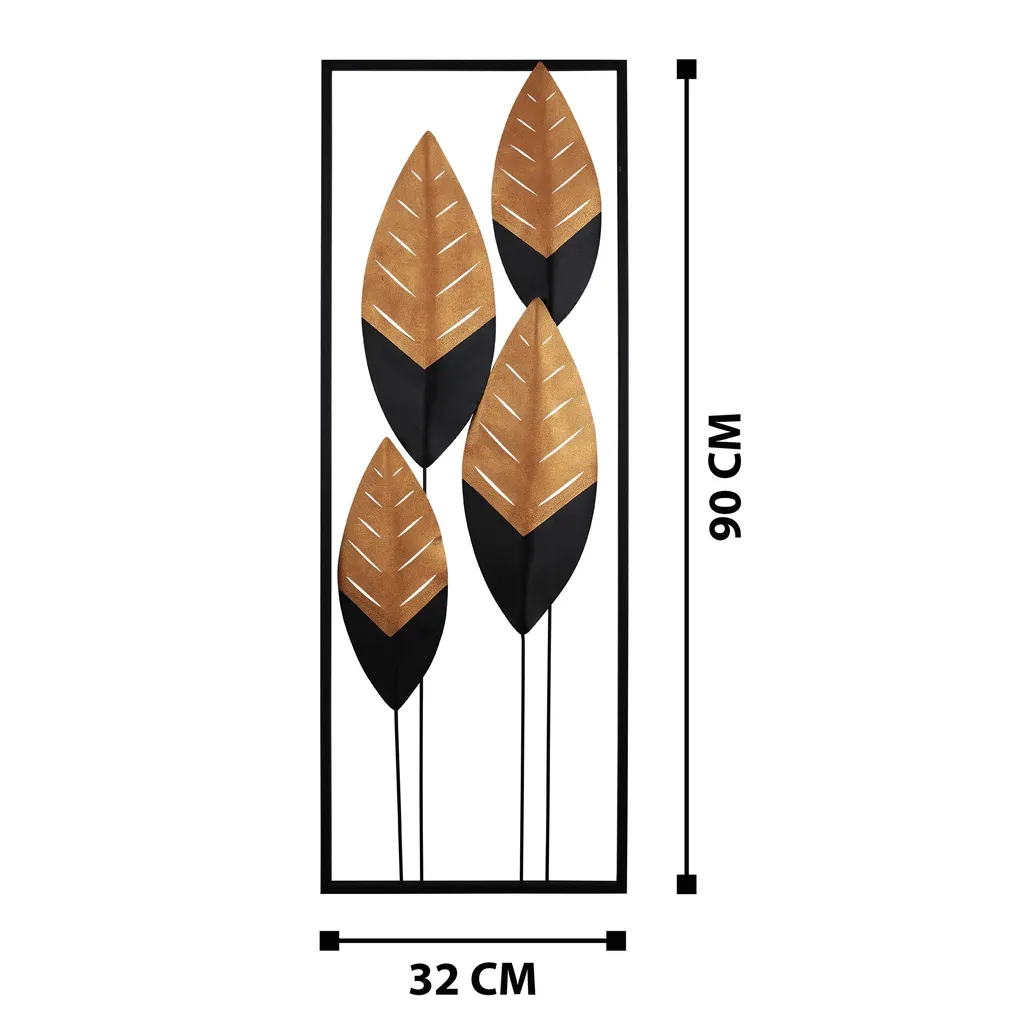 Objet de Décoration Murale Verticale en Métal Multicolore Wallity Asil - 8