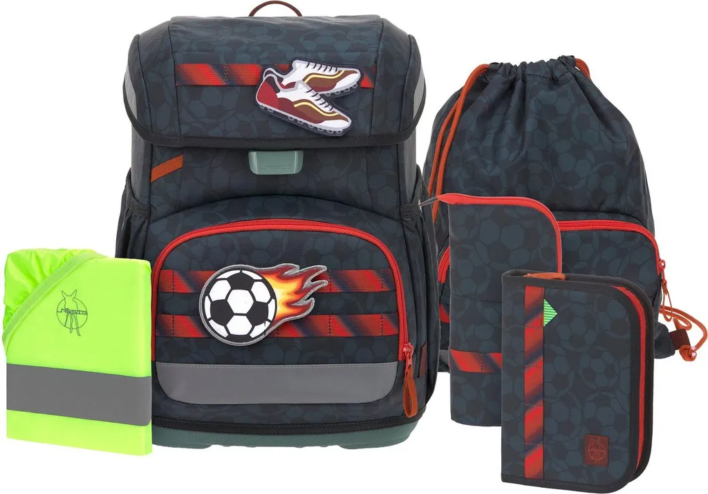 Cartable Lässig Light : fini le mal de dos avec ce kit football bleu