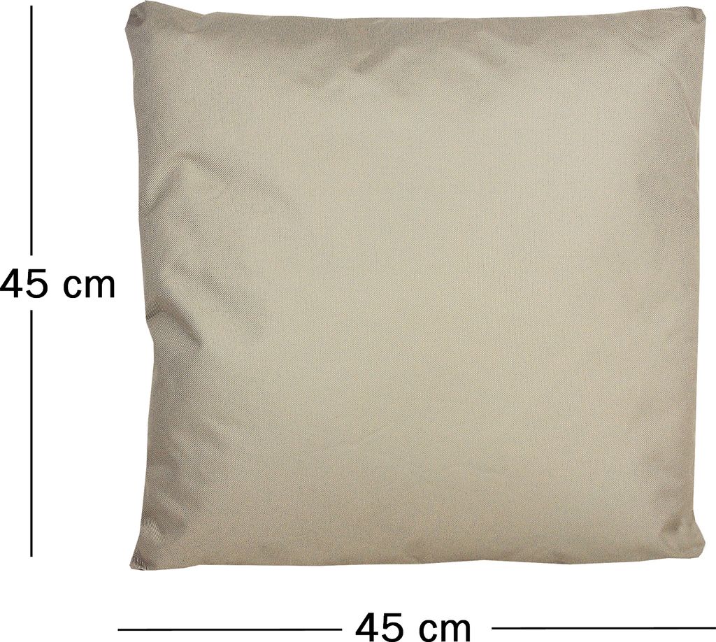 JACK 1x 45x45cm Outdoor Lounge Kissen Dekokissen inkl. Produktbild 