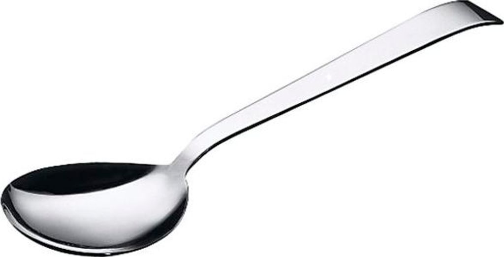 Salatlöffel, Servierlöffel, Servierbesteck, Edelstahl, Produktbild 