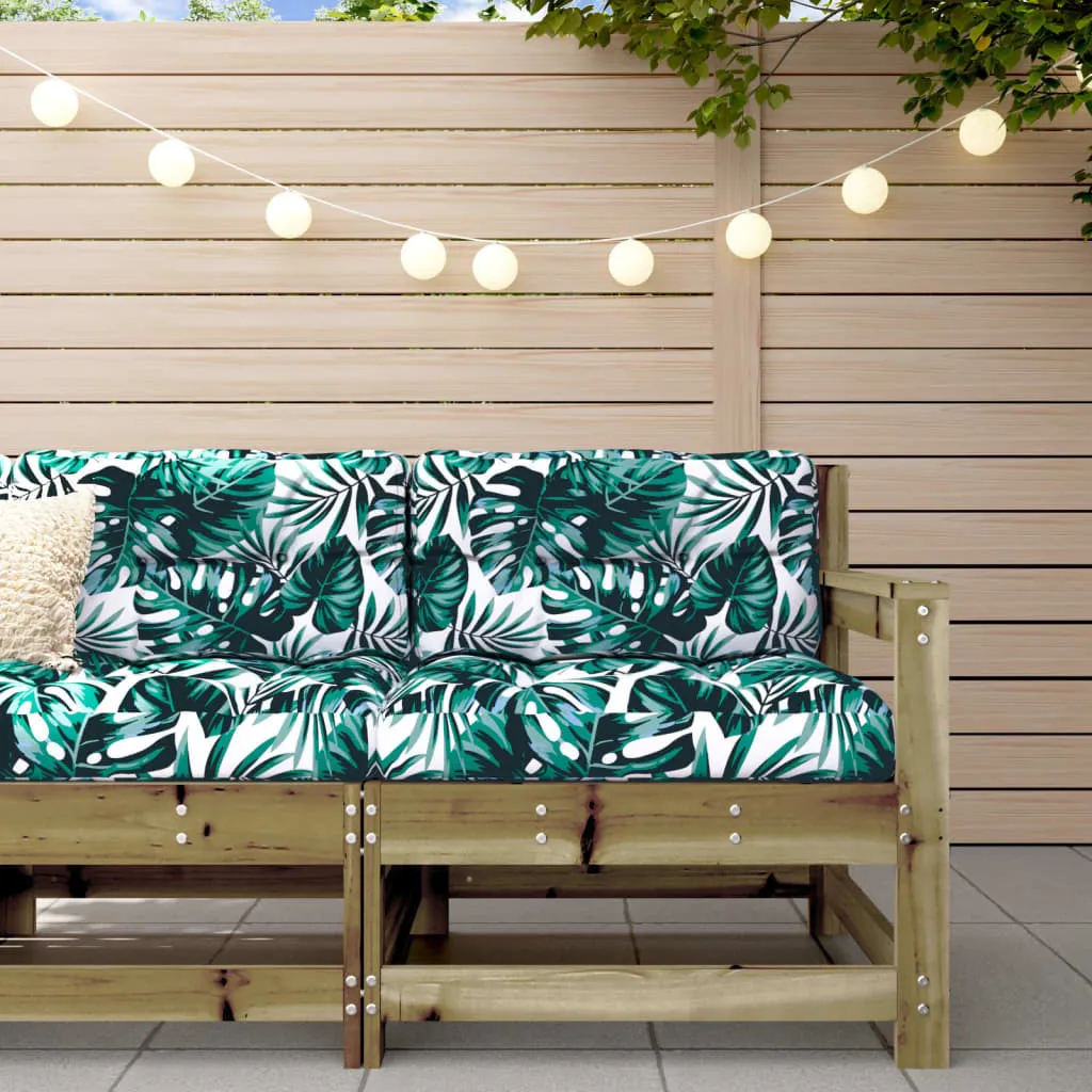 Sedia Esterno Legno Pino Impregnato The Living Store + Cuscino Soft