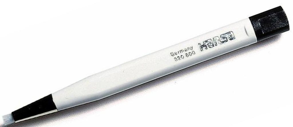 Glasradierer 4 x 40 mm (D. x L) wei 4 x 40 mm (D. x L) wei Produktbild 