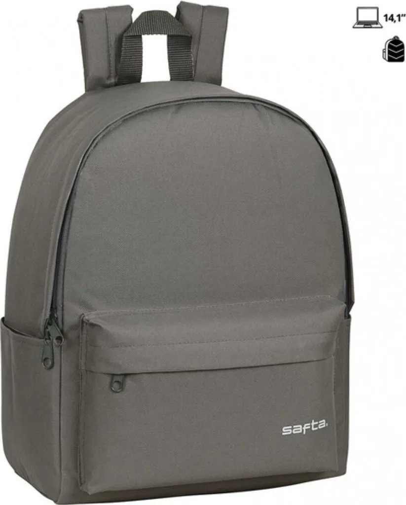 Sacoche pour ordinateur portable Safta Gris avec bandoulière confort