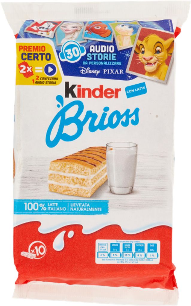 Kinder Brioss, 270 g, 10 szt. Zdjęcie produktu 