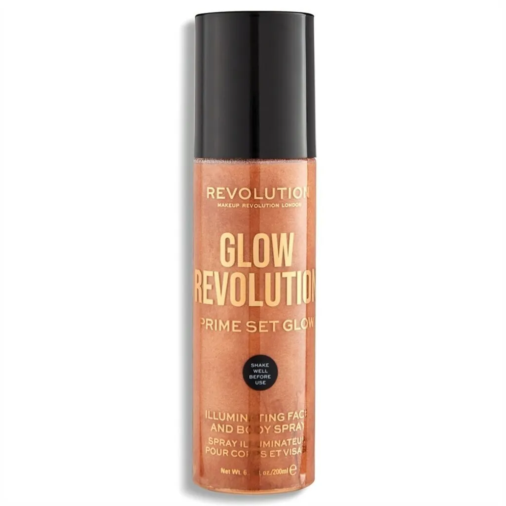 Revolution Glow Mist Timeless Bronze 200ml - Spray Illuminante Viso e Corpo