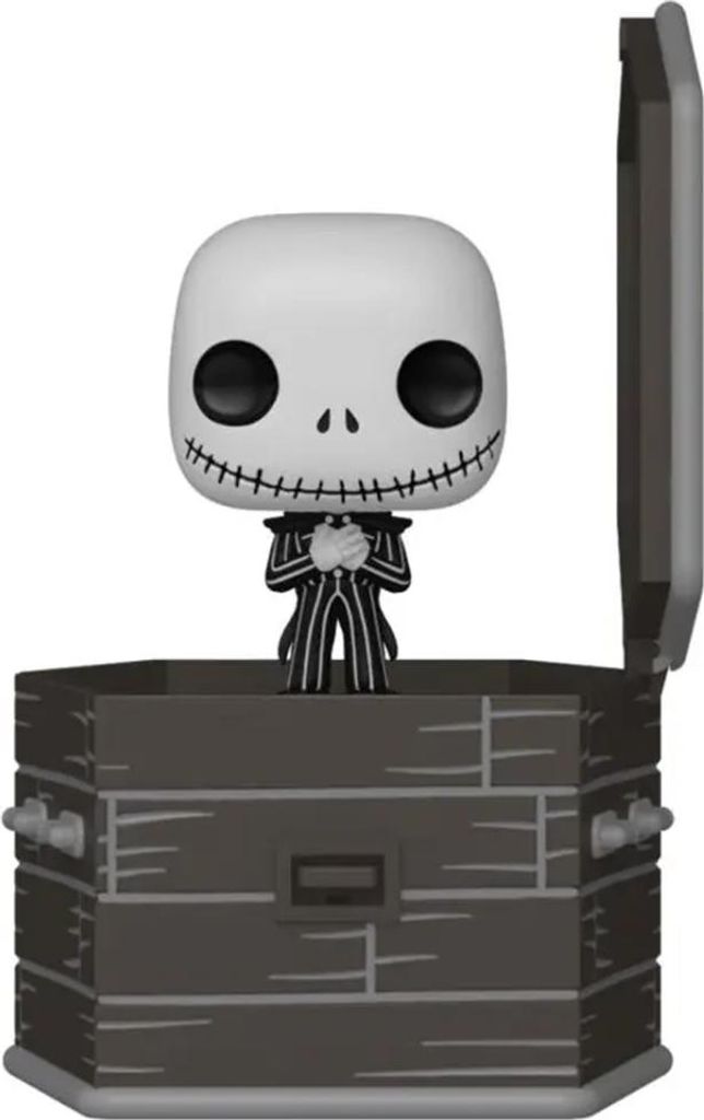 Nightmare Before Christmas Coffin Pocket POP! Vinyl Figur Jack Skellington 6 cm