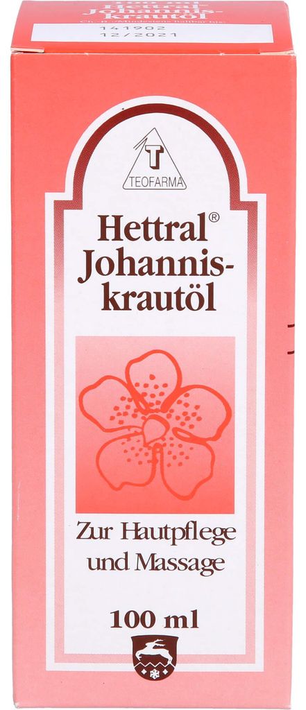 Hettral Johanniskrautöl, 100 ml Öl