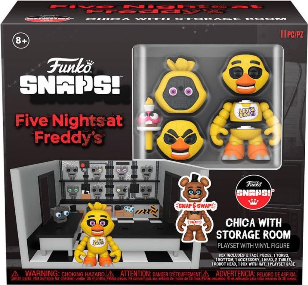 Jeu Snaps ! Five Nights at Freddys Chica avec salle de Image du produit 