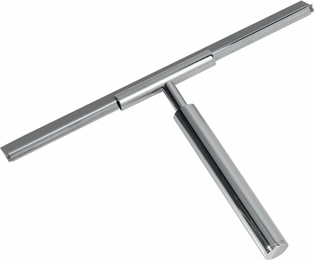 Spatola Puliscivetro Doccia THOR Gedy Cromo - Anticalcare con Gancio