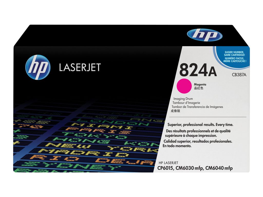 HP 824A Magenta LaserJet Image Drum, 35000 Seiten, Laser, Produktbild 