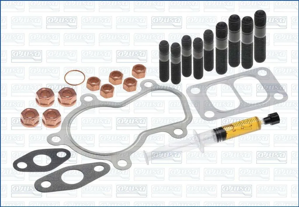 Montage turbo Iveco Eurocargo I-III : Kit complet AJUSA JTC11279 pro