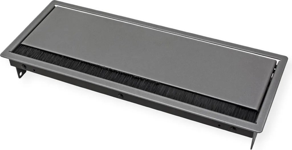 Châssis BACHMANN CONI Large Anthracite avec Brosse de Passage de Câbles
