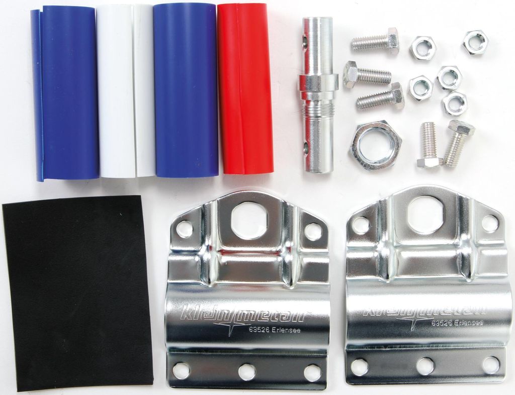Kleinmetall Hundeläufer Hundehalter für Fahrräder Produktbild 