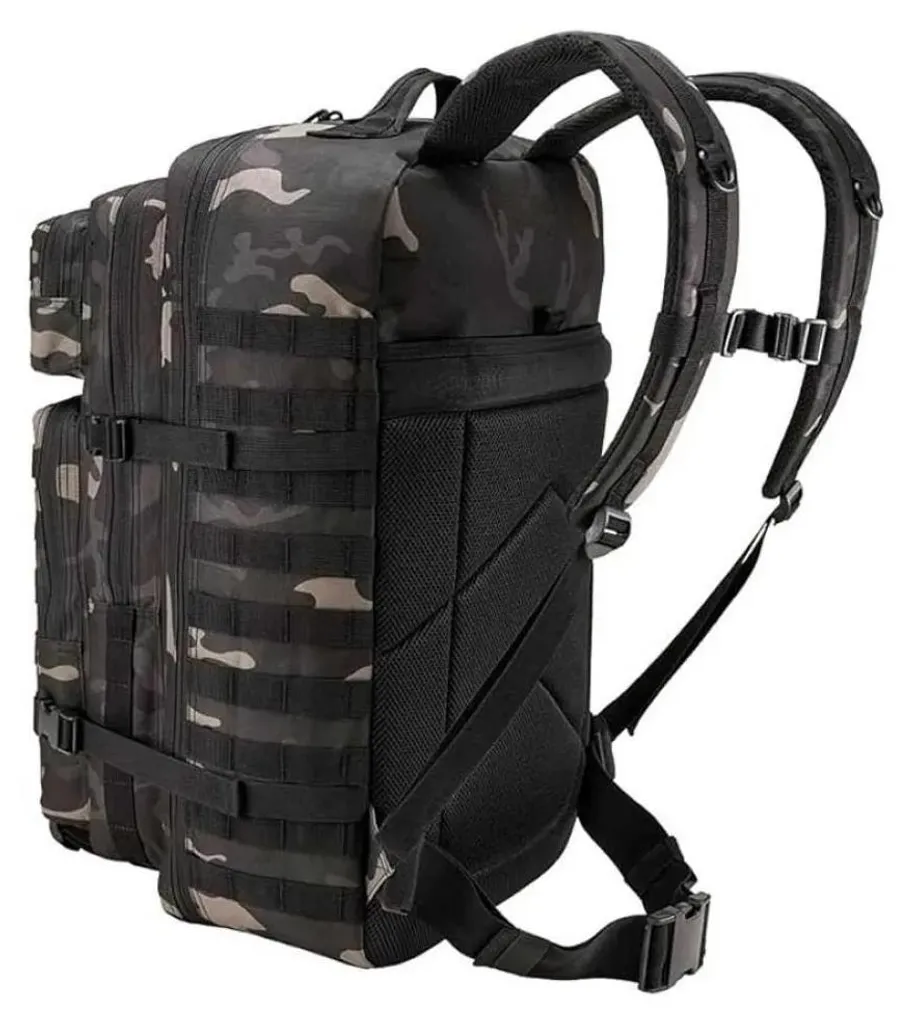 Sac à dos militaire US Cooper Patch Medium avec système MOLLE noir - 2