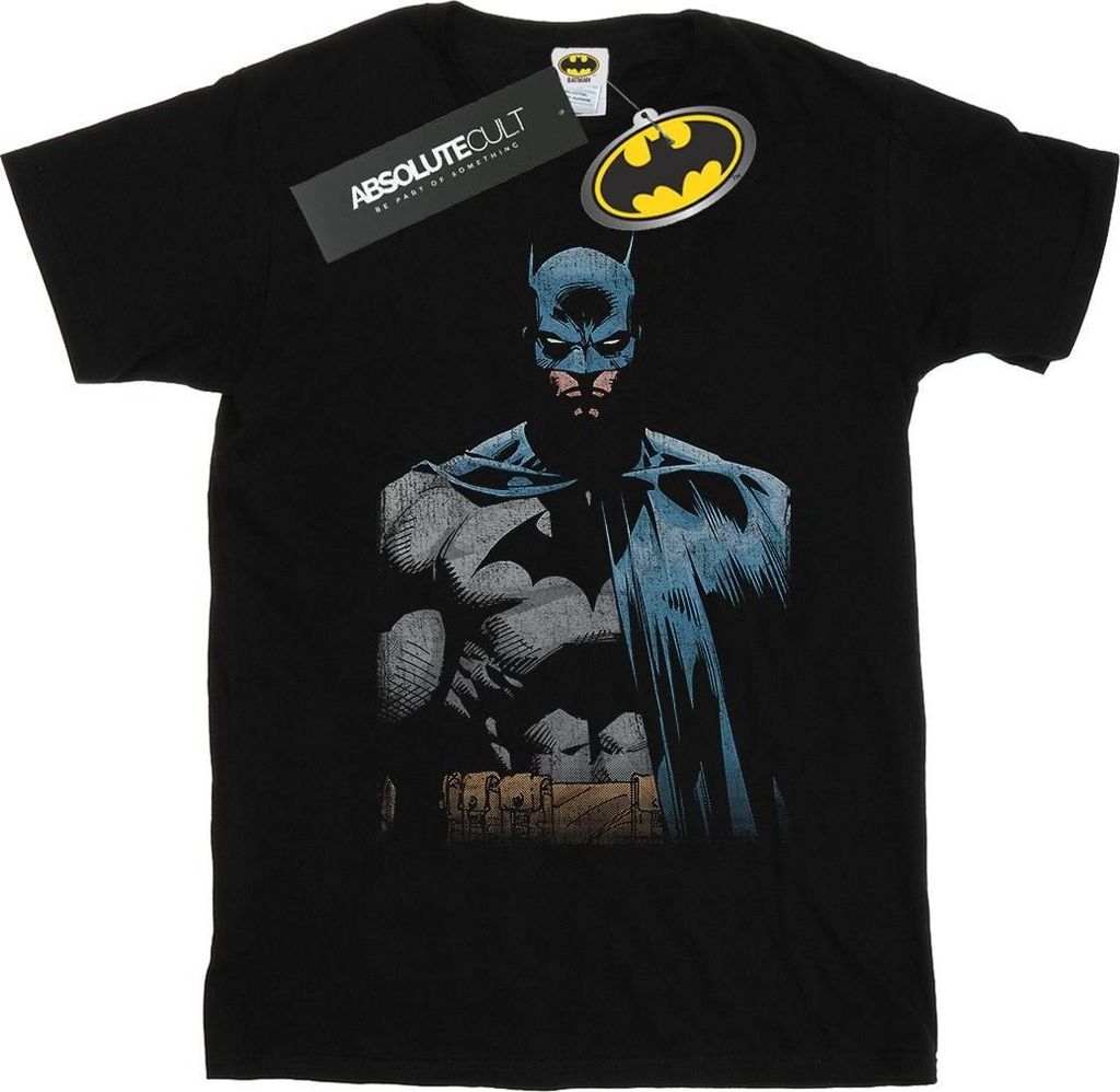 DC Comics - T-Shirt für Mädchen BI9327 (152-158) (Schwarz)