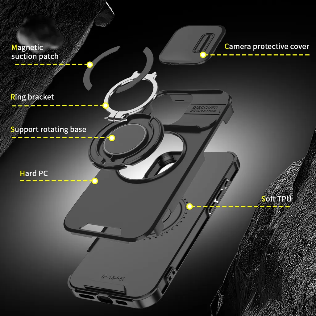 Custodia iPhone 16 Pro Max a Prova di Bimbo: Rossa, Robusta e Sicura - 3