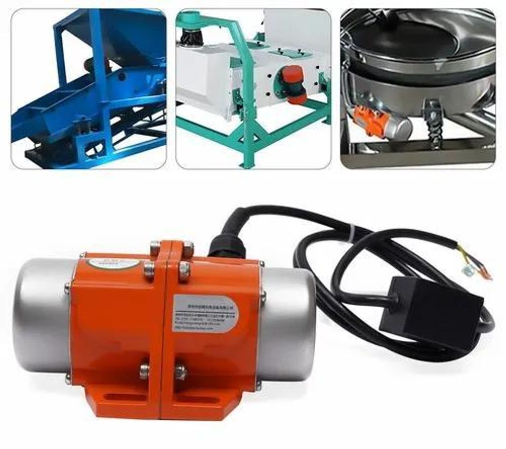 Industrieller Vibrationsmotor - 220 V Elektromotor - Einstellbare Exzentrizität - Geräuscharm - Robuste Ausführung - Für Industrieeinsatz