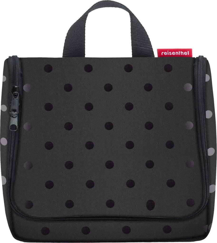 reisenthel toiletbag glossy dots black Produktbild 