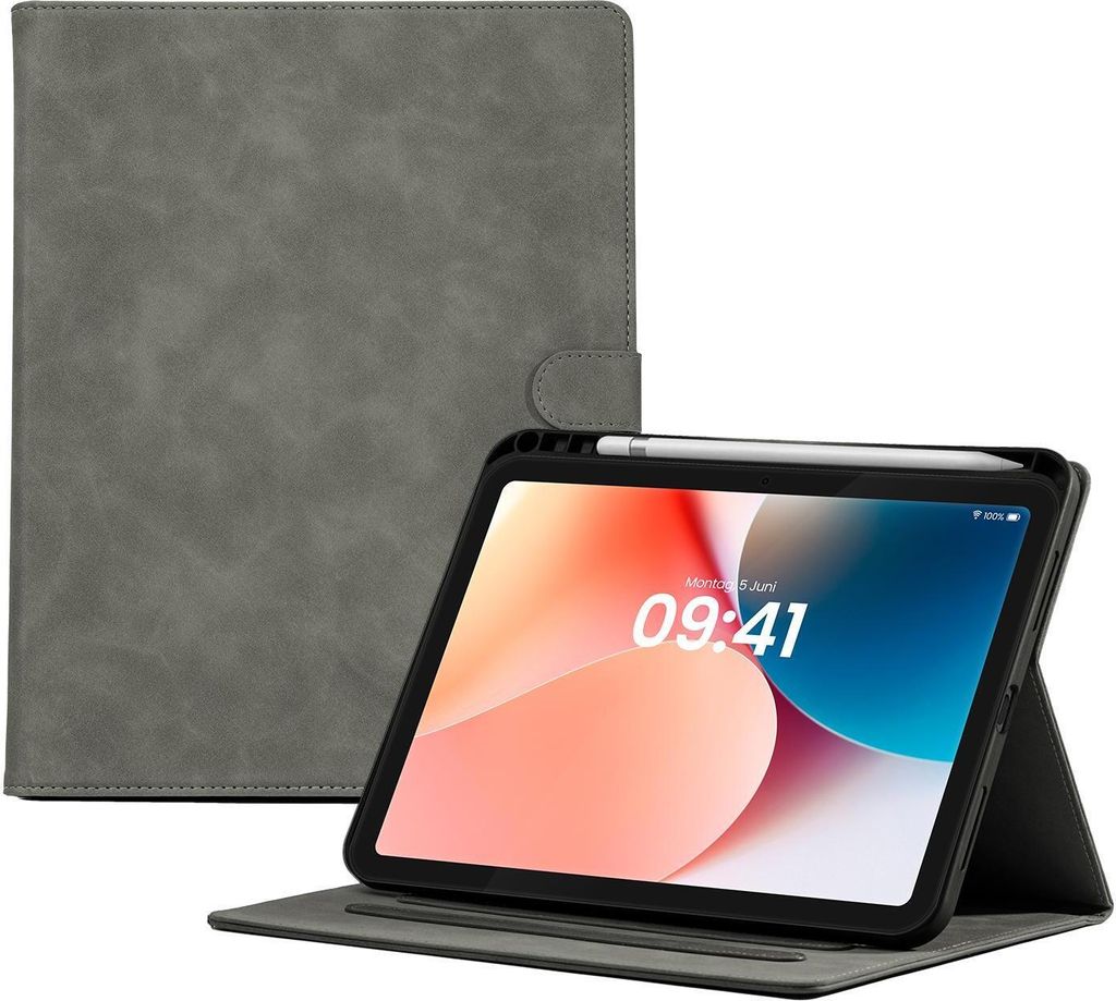 LBH Tablet Schutzhülle für Apple iPad 10. Gen 10.9 Zoll Cover Case Schutz Tablet Farbe: Grau